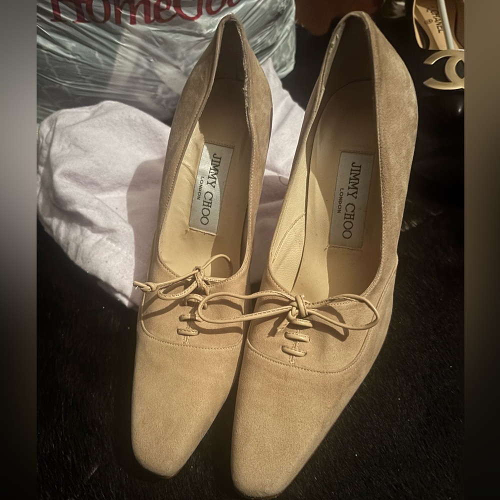 Authentic Jimmy Choo Tan Women's Shoes